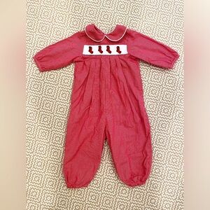 Bailey Boys smocked Christmas Jumper